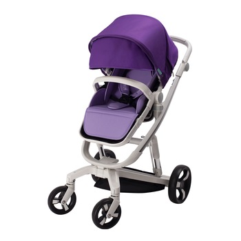 Carucior Bebumi Space, mov, cu frana automata Carucior Bebumi Space, mov, cu frana automata