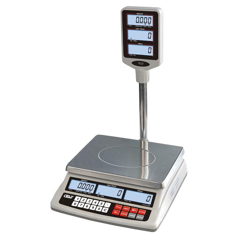 Cantar comercial Cely PI cu brat 6/15 kg