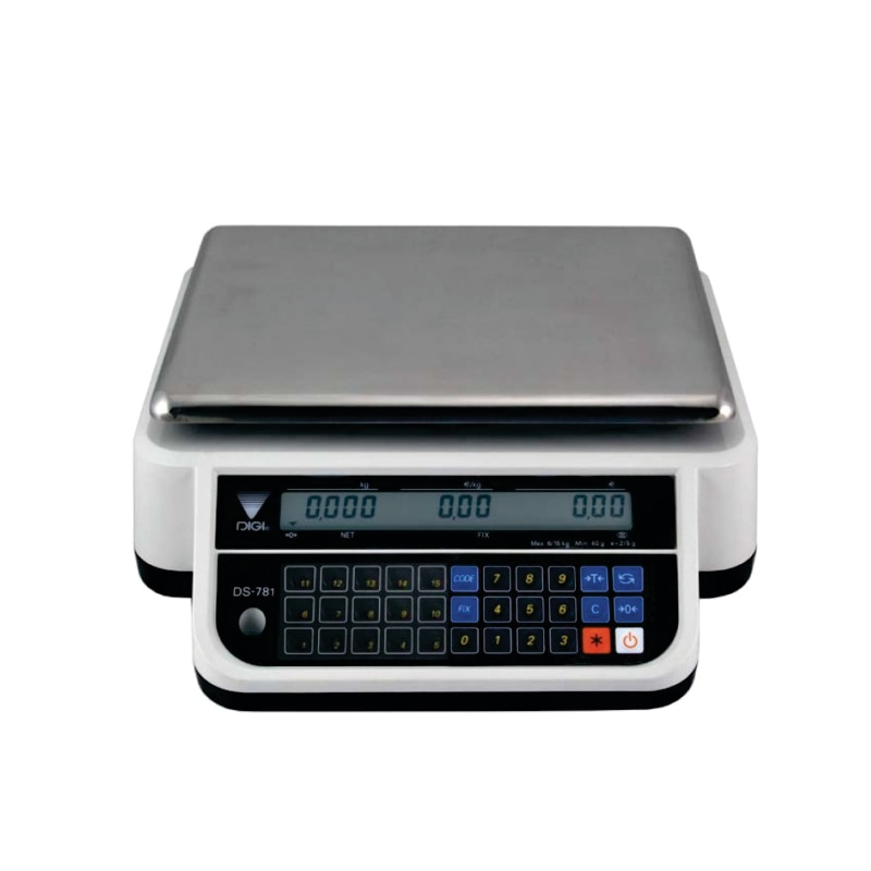 Cantar comercial Digi DS-781B 15/30 kg