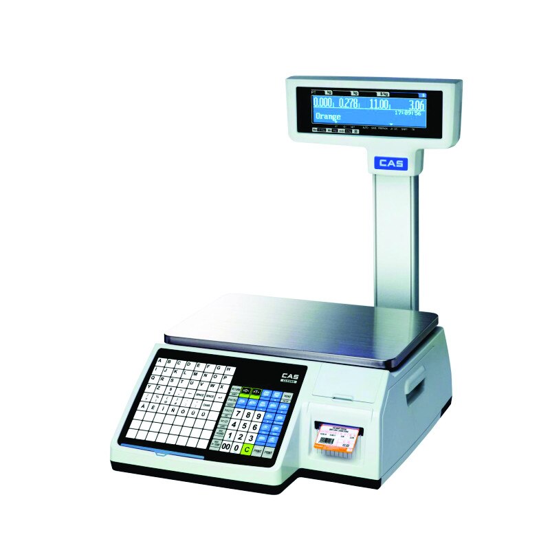 Cantar cu imprimanta de etichete Cas CL5200-P 6/15 kg