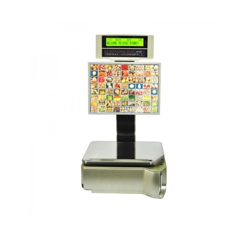 Cantar cu imprimanta de etichete Digi SM-5100BS 6/15 kg