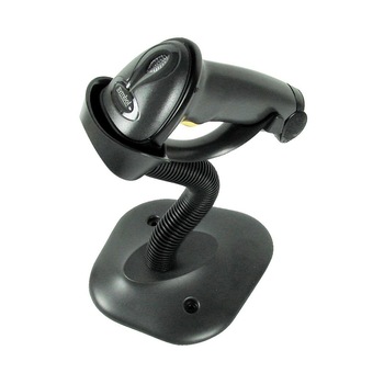 Cititor coduri de bare cu cablu 1D Zebra Symbol LS2208 RS232 Negru Cu Stand Cititor coduri de bare cu cablu 1D Zebra Symbol LS2208 RS232 Negru Cu Stand