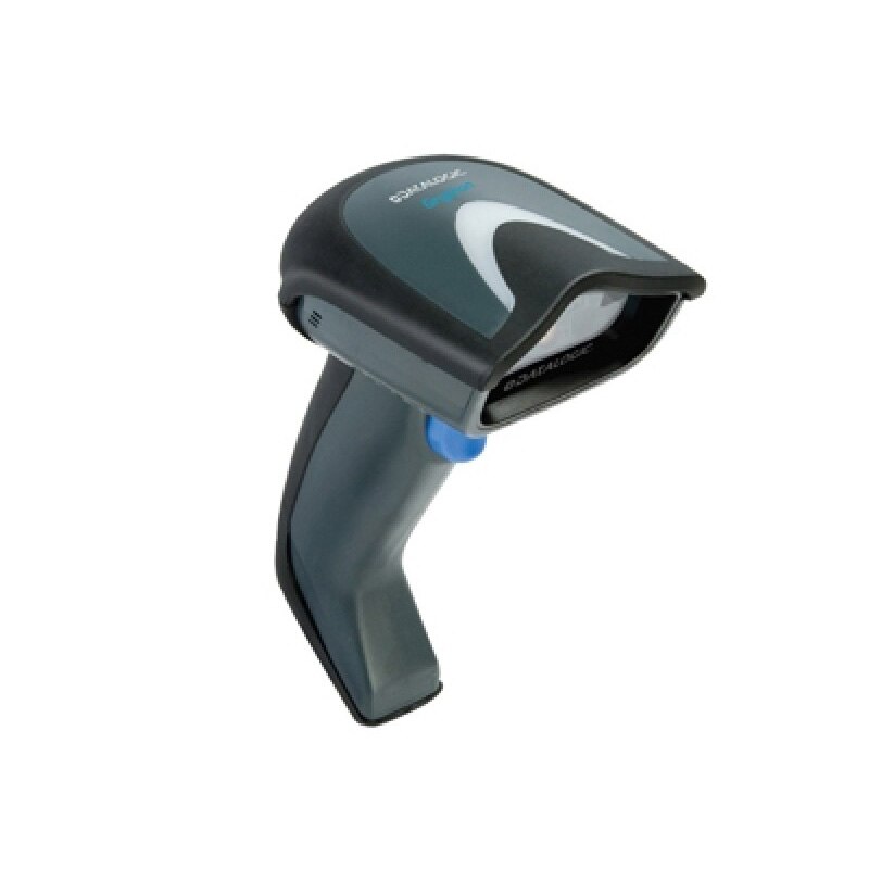 Cititor coduri de bare cu cablu 2D Datalogic Gryphon GD4430, USB, stand, negru