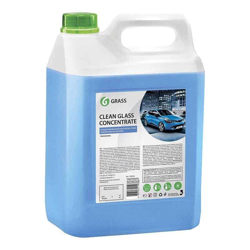Solutie concentrata pentru geamuri CLEAN GLASS Grass 5L