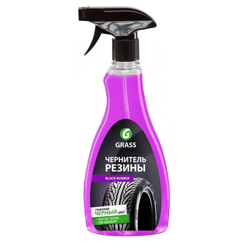 Solutie de innegrit cauciucul pe baza de apa Black Rubber 500ml cu pulverizator