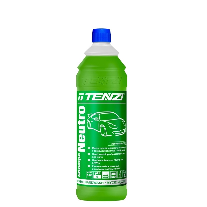 Sampon concentrat pentru spalarea manuala a caroseriilor Tenzi ShampoNeutro 1L