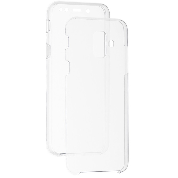 Startec Tok, Samsung Galaxy A6 Plus 2018, full cover, 360 TPU, átlátszó