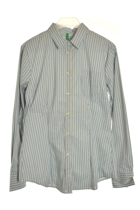 Bluza dama, Benetton, Bumbac, Albastru, XL