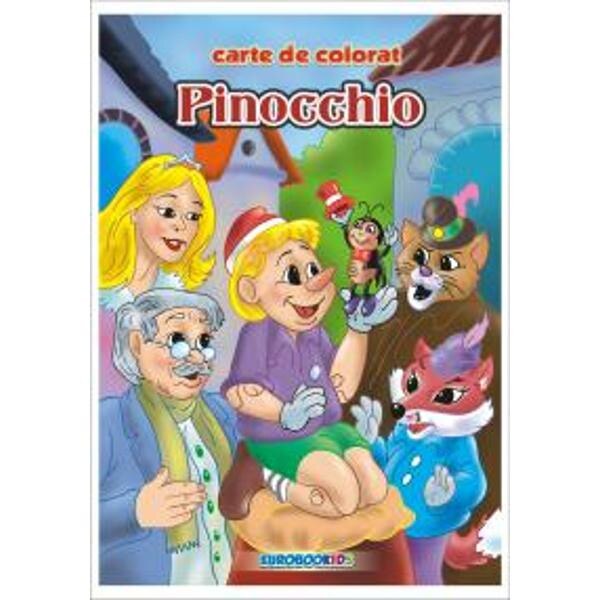 Pinocchio - Carte de colorat ed. 2012 (2.5)