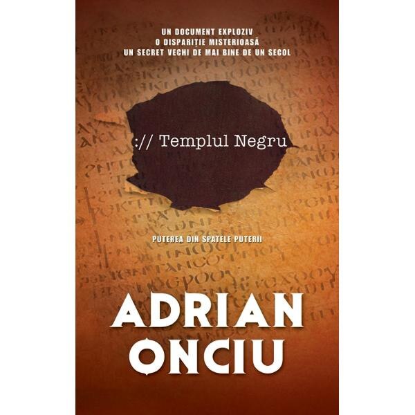 Templul negru - Adrian Onciu