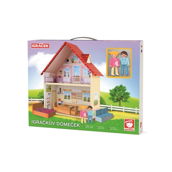 Igracek babaház +2 figura MultiGO városhoz