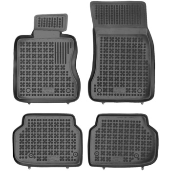 Set covorase Interior tip tavita din cauciuc moale gumat dedicate VW TOUAREG I 2002-2010 Set covorase Interior tip tavita din cauciuc moale gumat dedicate VW TOUAREG I 2002-2010