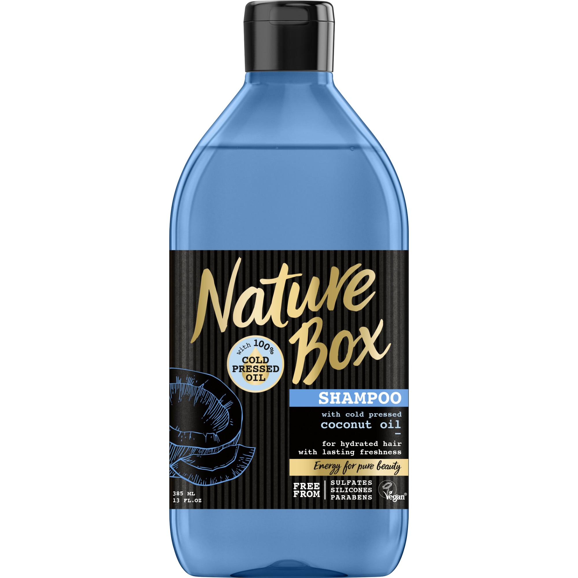 Marinar de abia Marea amăgire  Sampon Nature Box cu ulei de cocos pentru par uscat, 385 ml - eMAG.ro
