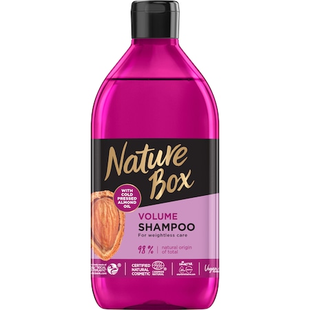 Шампоан Nature Box с масло от бадем за фина коса