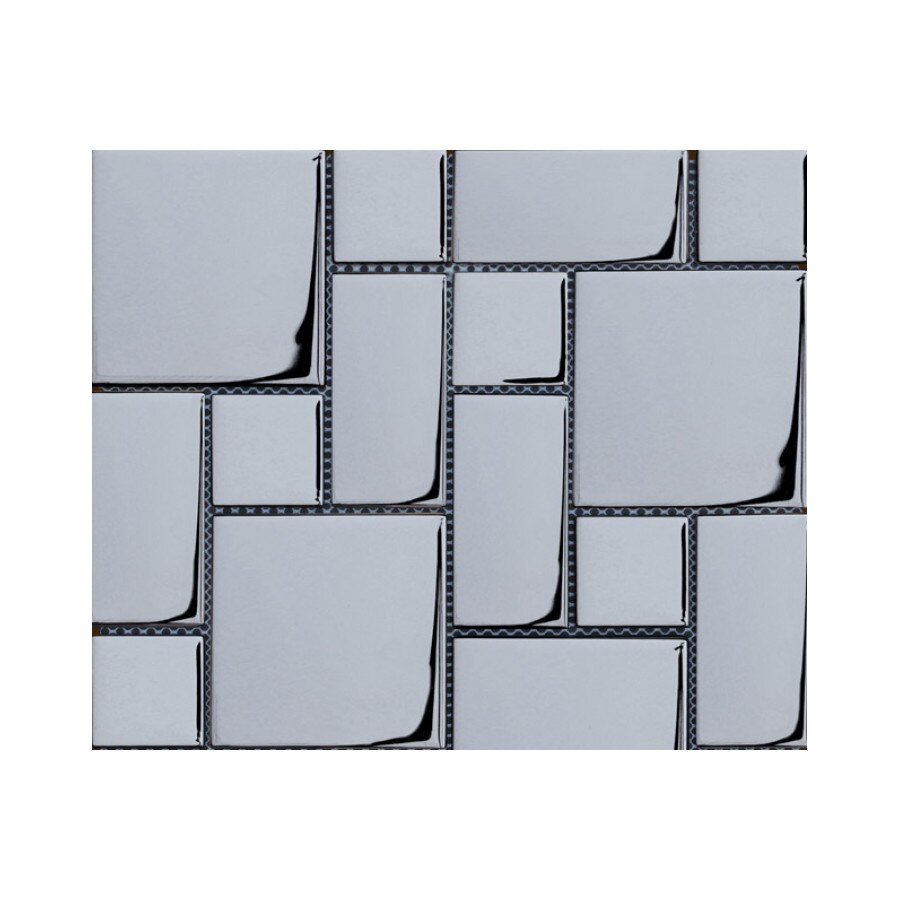 Mozaic Sticla argintiu metalic GL020 - 1mp