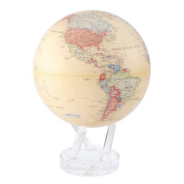 Glob pamantesc rotativ solar Mova Yellow XXL