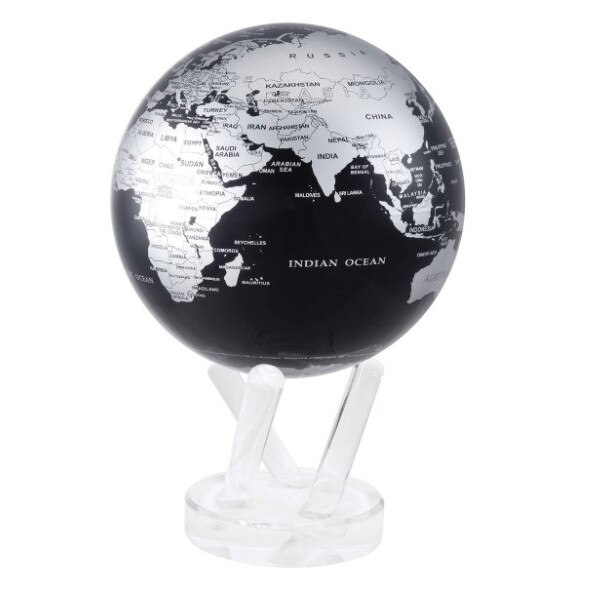 Glob pamantesc solar rotativ Mova Black World XL