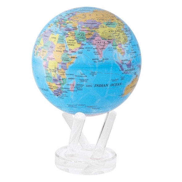 Glob pamantesc solar rotativ Mova Politic Blue XL