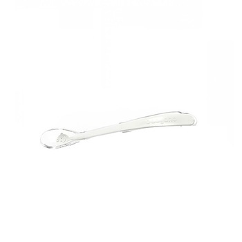 Lingurita din silicon pentru bebelusi BabyOno Smile 1460, Alb 6+ luni Lingurita din silicon pentru bebelusi BabyOno Smile 1460, Alb 6+ luni
