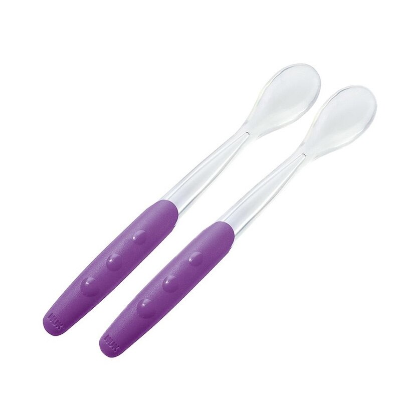 Set 2 lingurite NUK EASY LEARNING 255065, Mov 4+ luni
