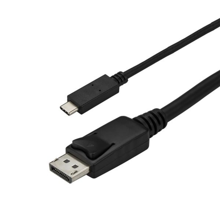 Кабел Startech, USB-C към DisplayPort, Адаптер, 6 фута (1.8 м), 4K при 60 Hz