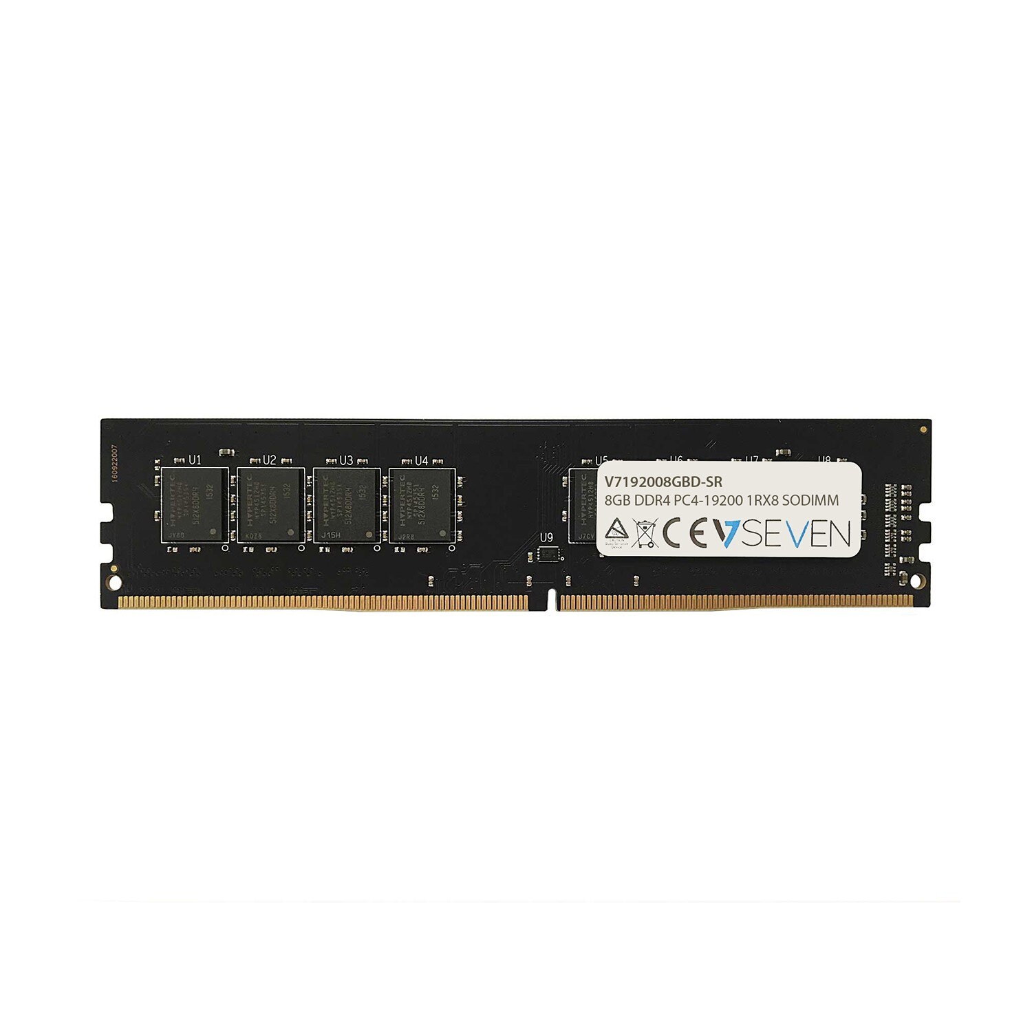 Memorie RAM, V7, 8GB, DDR4, 2400MHz, CL17, NON ECC, DIMM, 1.2v