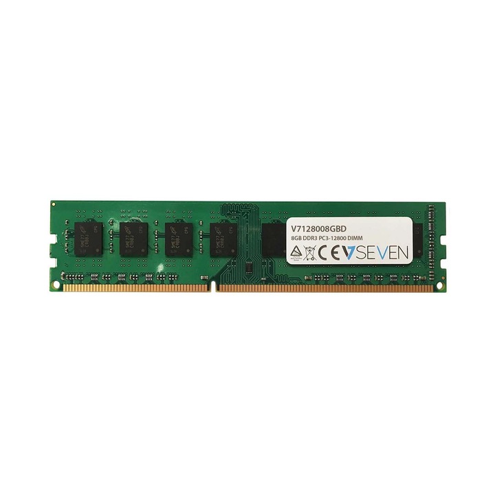 Memorie, V7, 8GB, DDR3, 1600MHz, DIMM, 1.5V