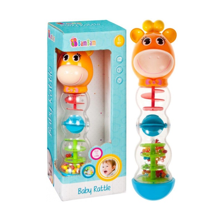 Играчка с очи на жирафа
