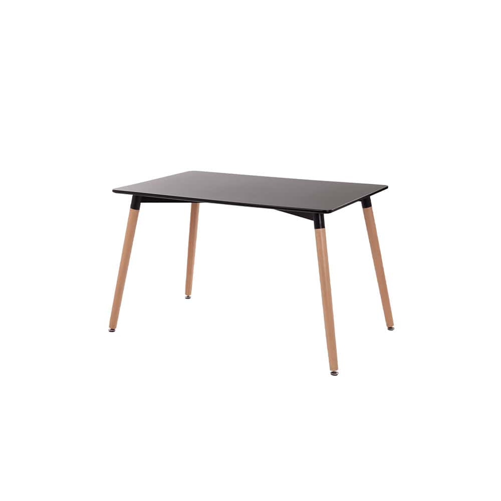 Masa bucatarie, MB-62 NEGRU, 120 x 80 x 73 cm