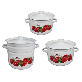 Set 3 oale MALINA emailate 2L,3L,5,5L Set 3 oale MALINA emailate 2L,3L,5,5L