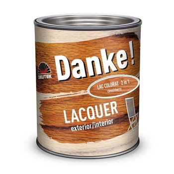 Lac colorat pentru lemn Danke 2 in 1 Cires 0.75l Lac colorat pentru lemn Danke 2 in 1 Cires 0.75l