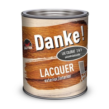 Lac colorat pentru lemn Danke 2 in 1 Palisandru 2.5l Lac colorat pentru lemn Danke 2 in 1 Palisandru 2.5l