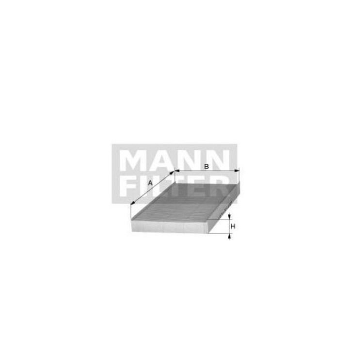 Pachet filtre revizie Vauxhall Vectra 2.2 i 16V 147 CP (09.2000 >) Mann-Filter