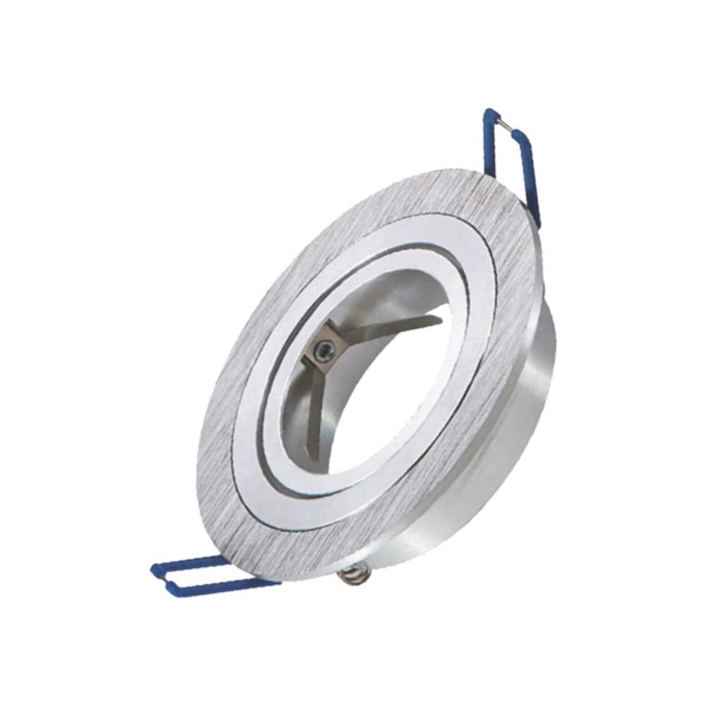 Carcasa Nichel Rotund GU5.3 Spotti-S