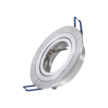 Carcasa Nichel Rotund GU5.3 Spotti-S Carcasa Nichel Rotund GU5.3 Spotti-S
