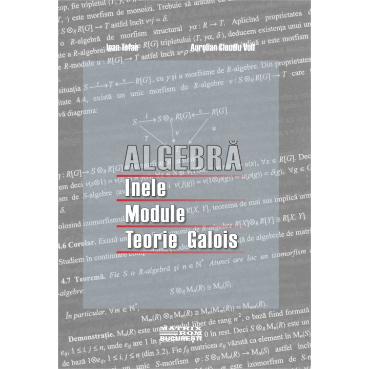 Algebra. Inele, module, teorie Galois, Claudiu Volf, I. Tofan