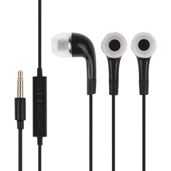 Casti Handsfree In-Ear Negru Audio Stereo cu Microfon , Jack 3.5 Casti Handsfree In-Ear Negru Audio Stereo cu Microfon , Jack 3.5