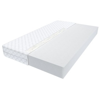 Saltea hipoalergenica, Bergamo cu husa detasabila, tehnologie HotMelt, din spuma poliuretanica, SPIJZDROWO, 160x80x9cm, moale Saltea hipoalergenica, Bergamo cu husa detasabila, tehnologie HotMelt, din spuma poliuretanica, SPIJZDROWO, 160x80x9cm, moale