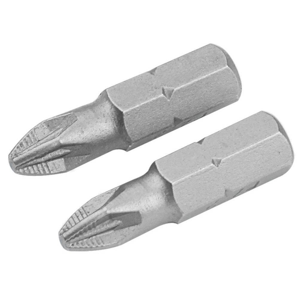 Set de varfuri de surubelnita din 2 bucati, PZ2 25 mm, S2, Industrial