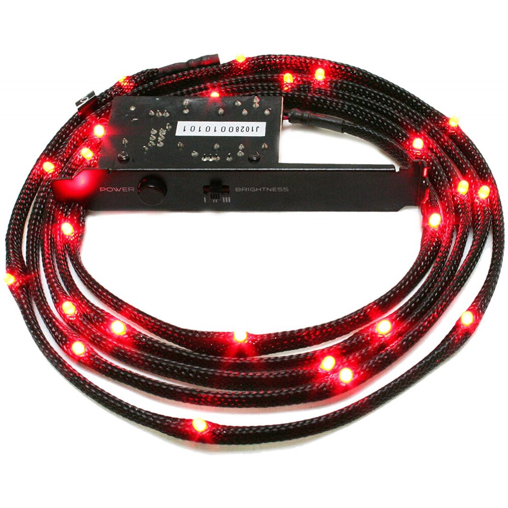 Banda LED NZXT Sleeved LED Kit 2m Red CB-LED20-RD