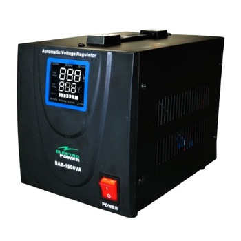 Stabilizator de tensiune Electropower EP-SAR-1500VA, 900W, relee Stabilizator de tensiune Electropower EP-SAR-1500VA, 900W, relee