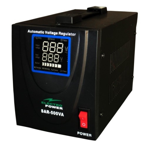 Stabilizator de tensiune Electropower EP-SAR-500VA, 300W, relee