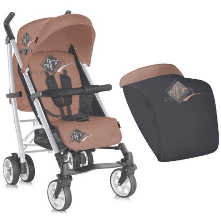 Carucior Lorelli Sport S-200 cu Husa 2015, Beige Grey