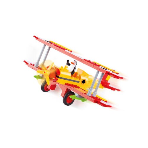 Pinguinii Cobi din Madagascar - Bombardier Biplan