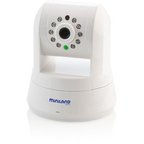 Miniland 89177 Telecamera Aggiuntiva Per Baby Monitor - Visione Notturna Infrarossi E Angolo Regolabile - 3