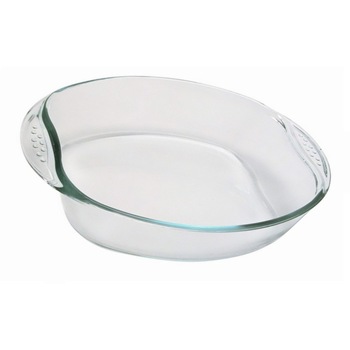 Vas termorezistent oval Pyrex, 30*21 cm Vas termorezistent oval Pyrex, 30*21 cm