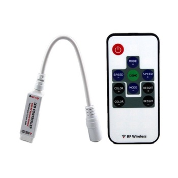 Mini Controller Banda LED limaLED RGB 144W RF 10 butoane Mini Controller Banda LED limaLED RGB 144W RF 10 butoane
