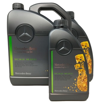 Pachet 7 litri Ulei motor Mercedes MB 229.51 5W-30 Pachet 7 litri Ulei motor Mercedes MB 229.51 5W-30