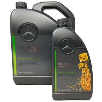 Pachet 6 litri Ulei motor Mercedes MB 229.51 5W-30 Pachet 6 litri Ulei motor Mercedes MB 229.51 5W-30