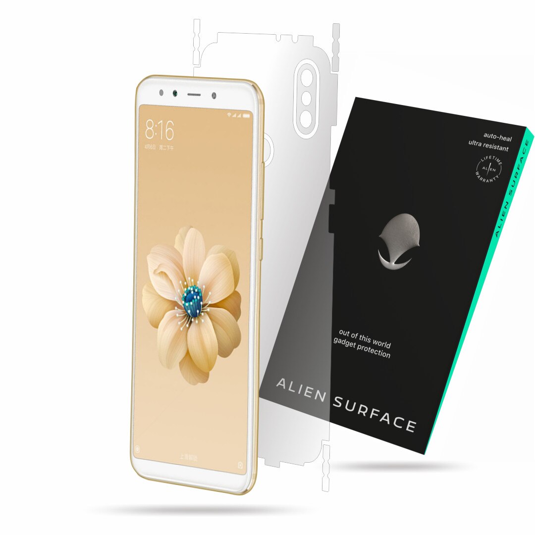 Folie Alien Surface, Xiaomi Mi 6X, protectie spate, laterale